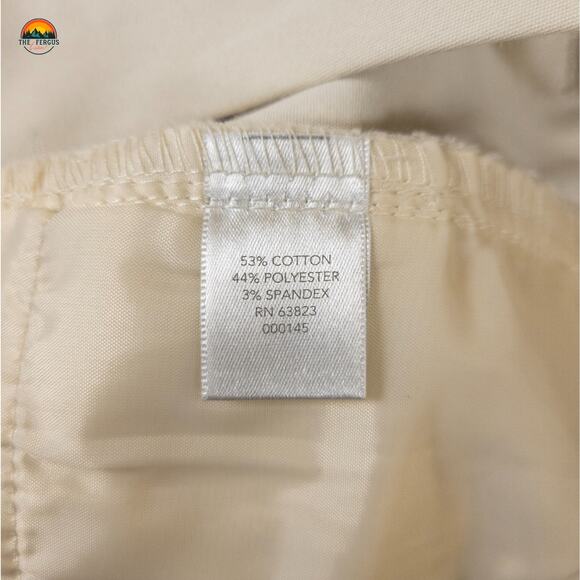 CJ Banks Ankle Pants Beige Flat Front Straight Leg Pockets Women's Size 14W - Picture 12 of 12